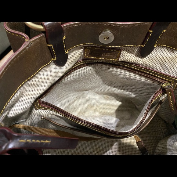 Dooney & Bourke Florentine Large Zip Barlow - Picture 9 of 14